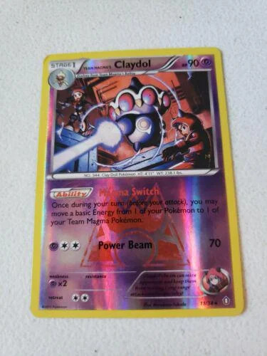 Claydol #11 — Double Crisis (Reverse Holo)
