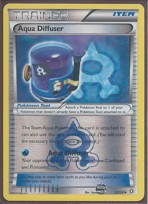Aqua Diffuser #23 — Double Crisis (Reverse Holo)