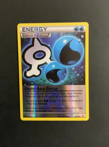 Double Aqua Energy #33 — Double Crisis (Reverse Holo)