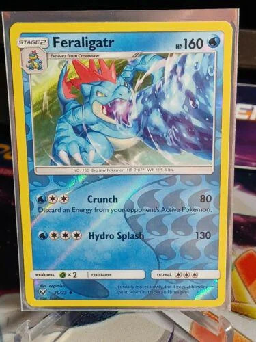 Feraligatr #20 — Leggende Iridescenti (Reverse Holo)