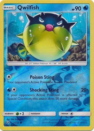 Qwilfish #21 — Leyendas Luminosas (Reverse Holo)