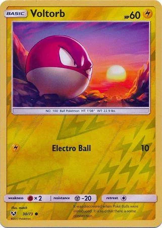 Voltorb #30 — Leyendas Luminosas (Reverse Holo)