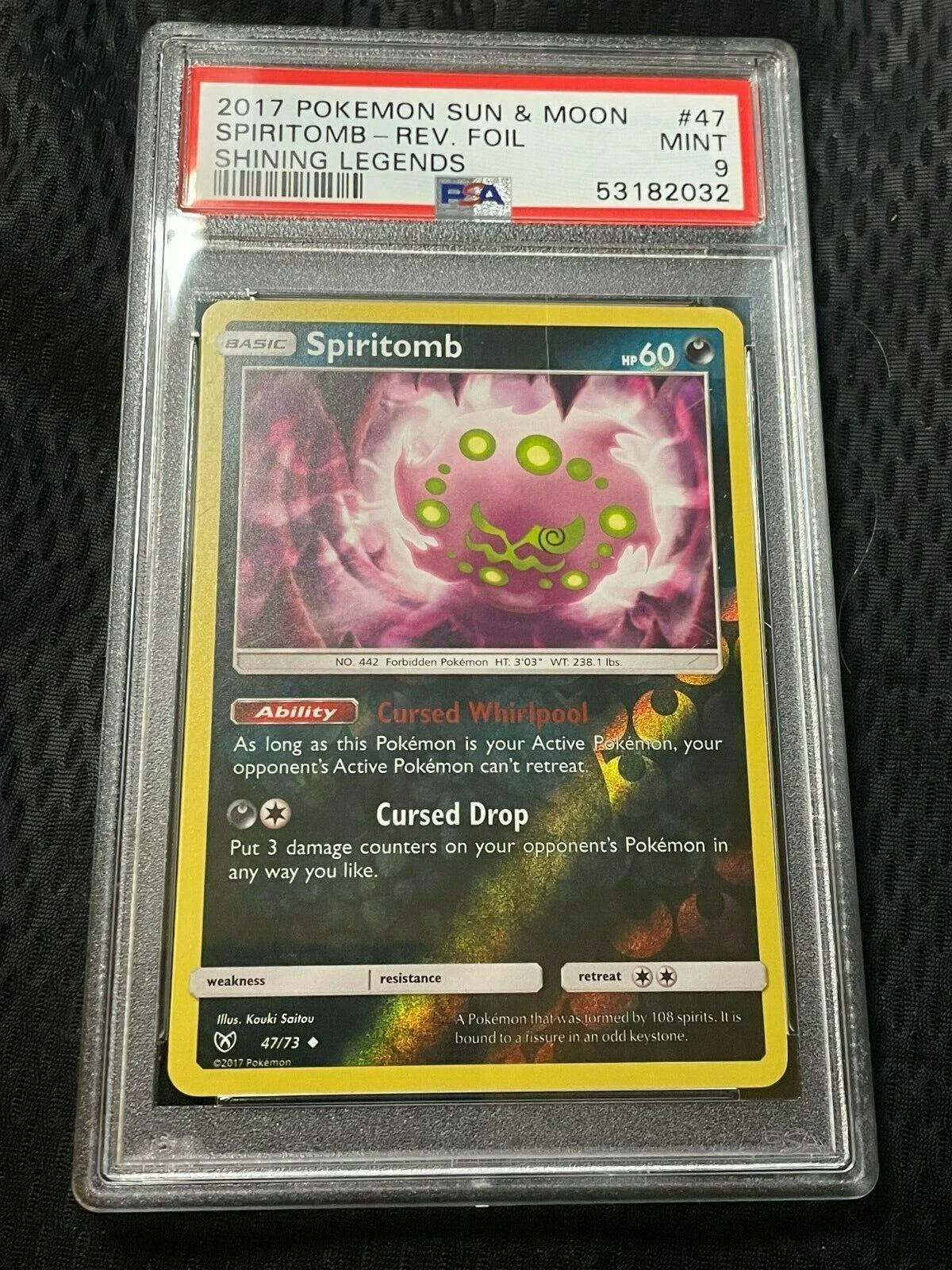 Spiritomb #47 — Leggende Iridescenti (Reverse Holo)