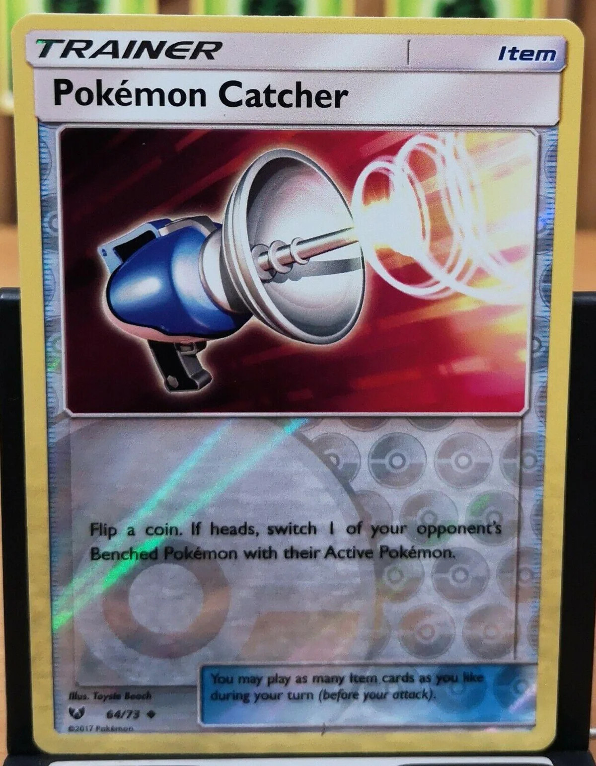 Pegador de Pokémon #64 — Lendas Luminescentes (Reverse Holo)