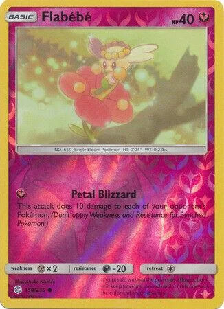Flabébé #150 — Eclipse Cósmico (Reverse Holo)