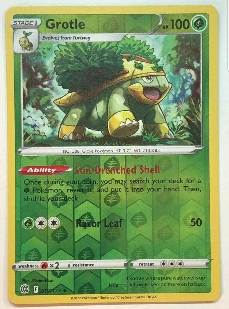 Grotle #007 — Brilliant Stars (Reverse Holo)
