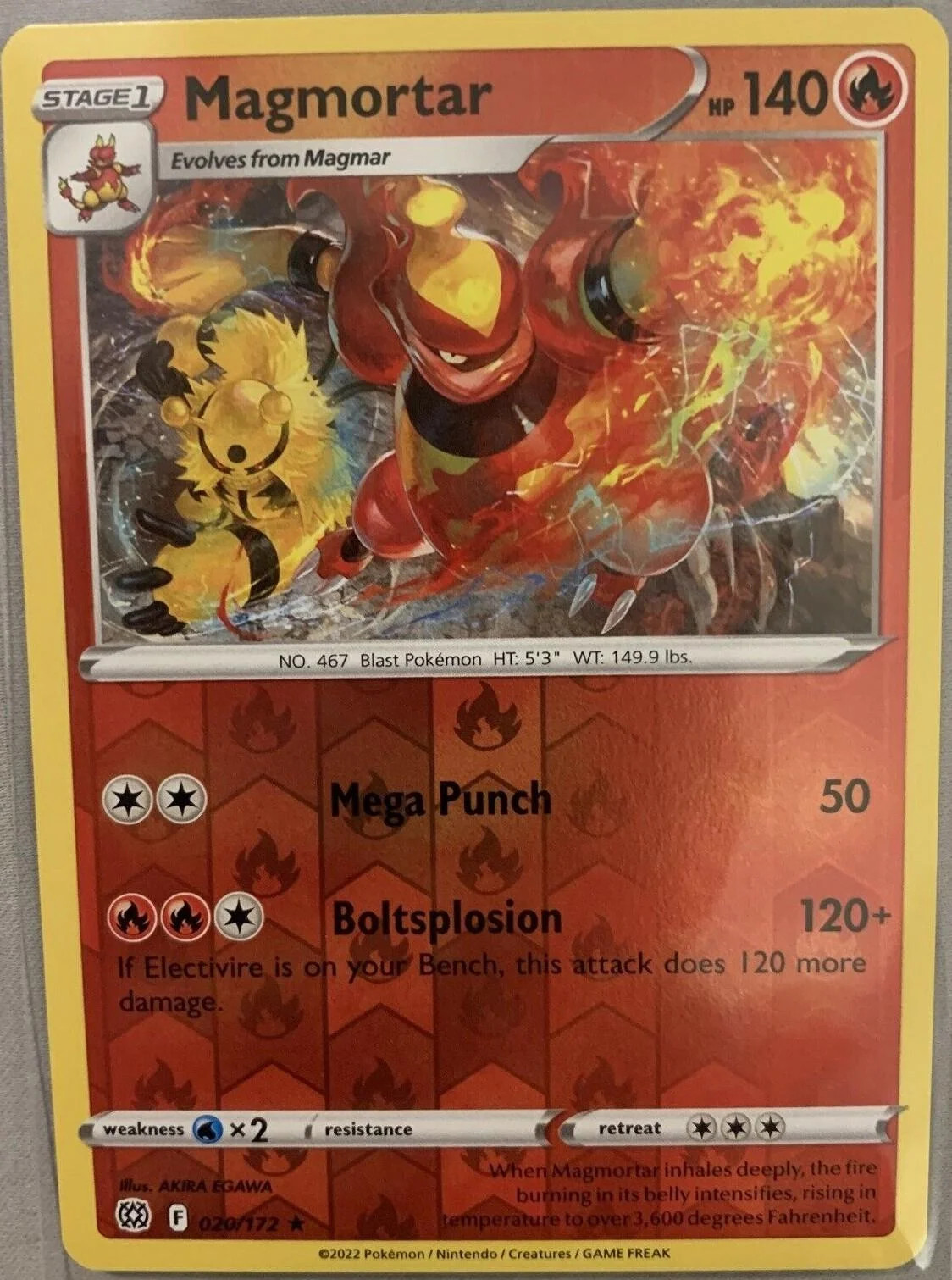Magmortar #020 — Astri Lucenti (Reverse Holo)