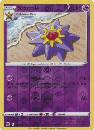 Starmie #055 — Strahlende Sterne (Reverse Holo)