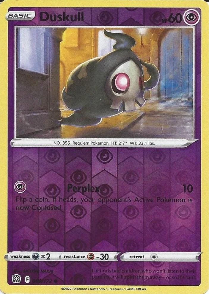 Duskull #060 — Astros Cintilantes (Reverse Holo)