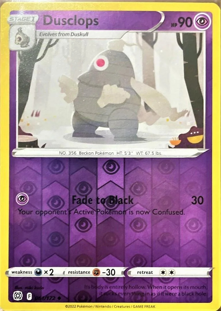 Dusclops #061 — Astri Lucenti (Reverse Holo)