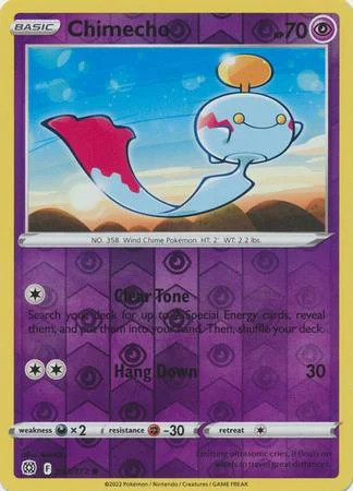 Chimecho #063 — Astros Brillantes (Reverse Holo)