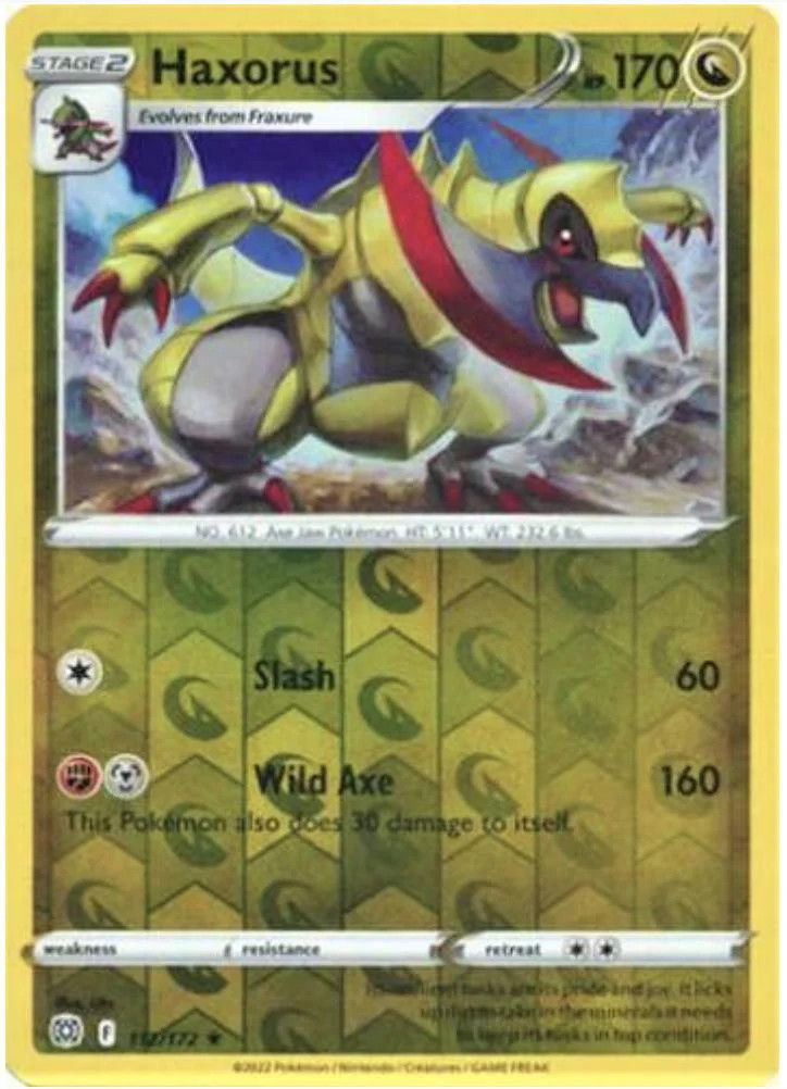 Haxorus #112 — Astri Lucenti (Reverse Holo)