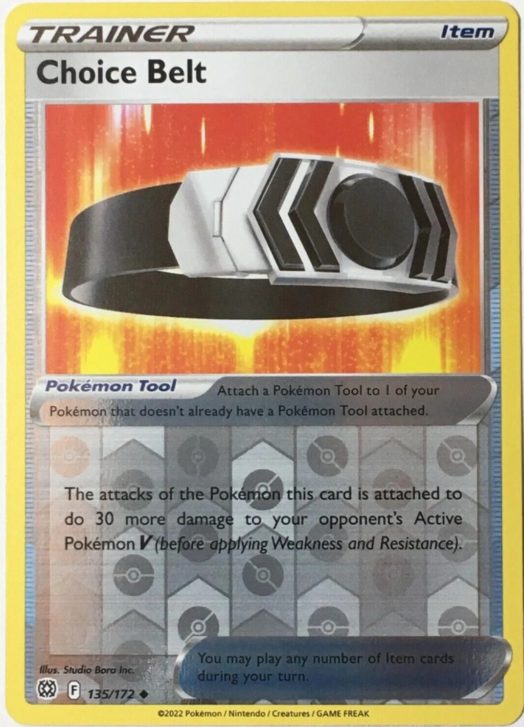 Cinturão da Escolha #135 — Astros Cintilantes (Reverse Holo)