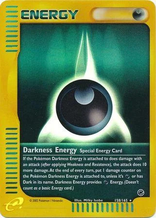 Darkness Energy #158 — Expedition Base Set (Reverse Holo)