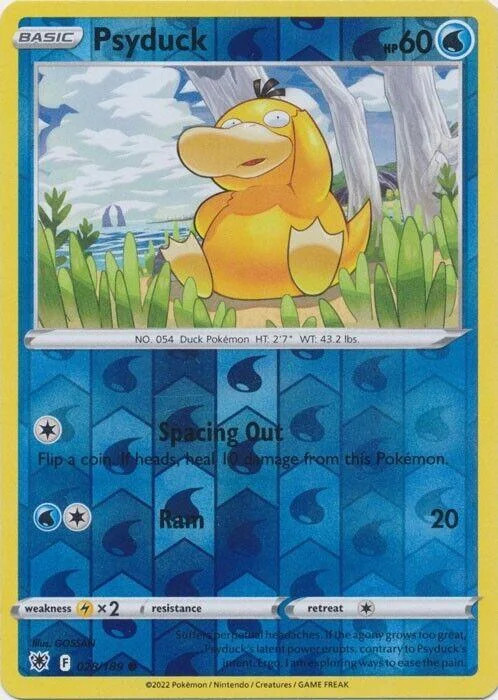 Psyduck #028 — Resplandor Astral (Reverse Holo)