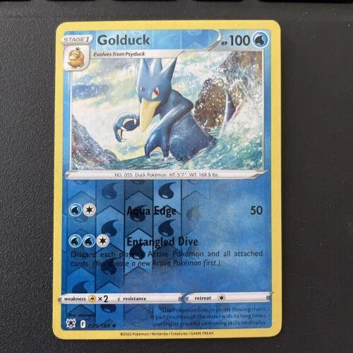 Golduck #029 — Estrelas Radiantes (Reverse Holo)