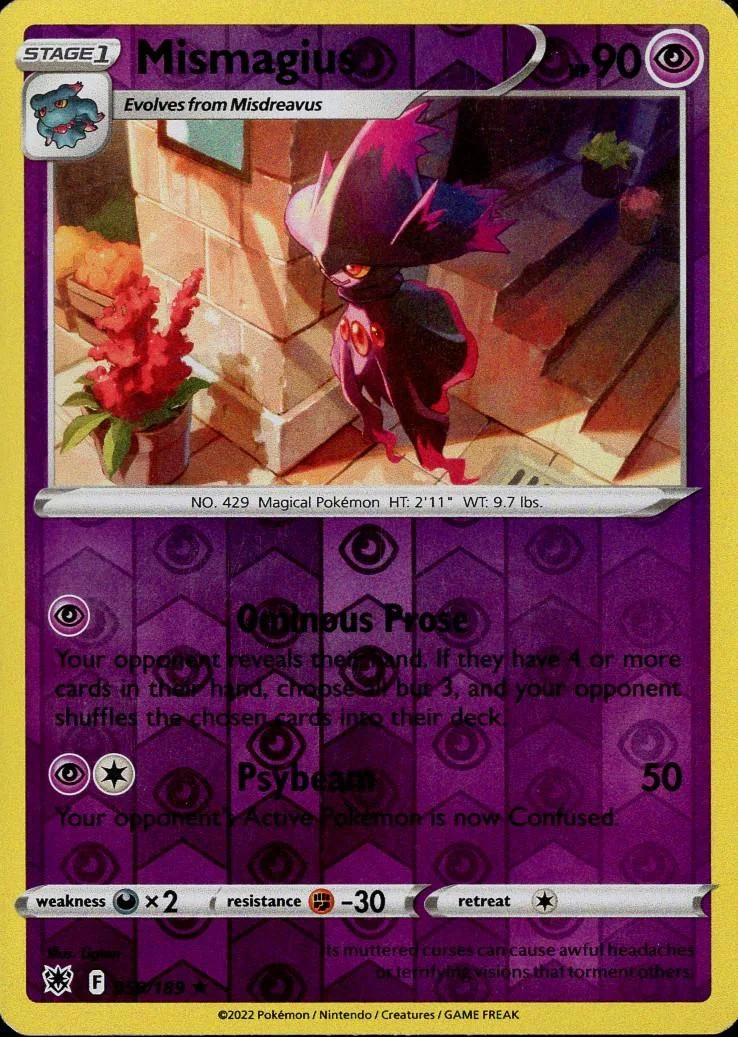 Mismagius #059 — Resplandor Astral (Reverse Holo)