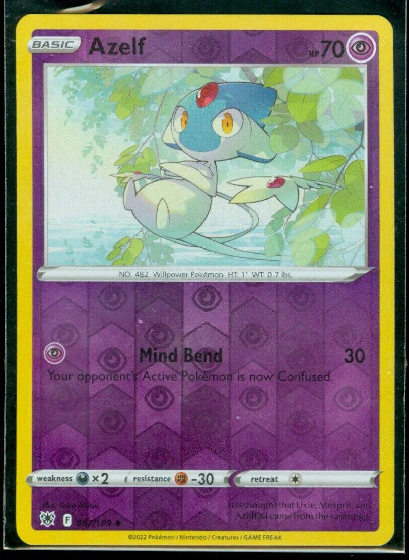 Azelf #067 — Resplandor Astral (Reverse Holo)