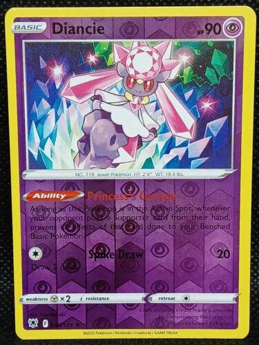 Diancie #068 — Lucentezza Siderale (Reverse Holo)