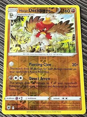 Decidueye de Hisui #082 — Estrelas Radiantes (Reverse Holo)