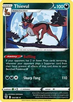 Roublenard #104 — Astres Radieux (Reverse Holo)