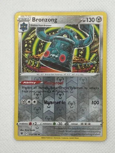 Bronzong #112 — Lucentezza Siderale (Reverse Holo)
