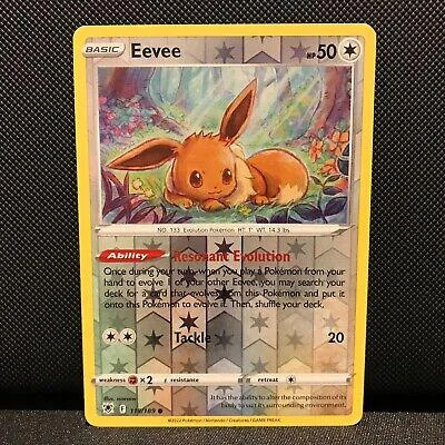 Eevee #119 — Estrelas Radiantes (Reverse Holo)
