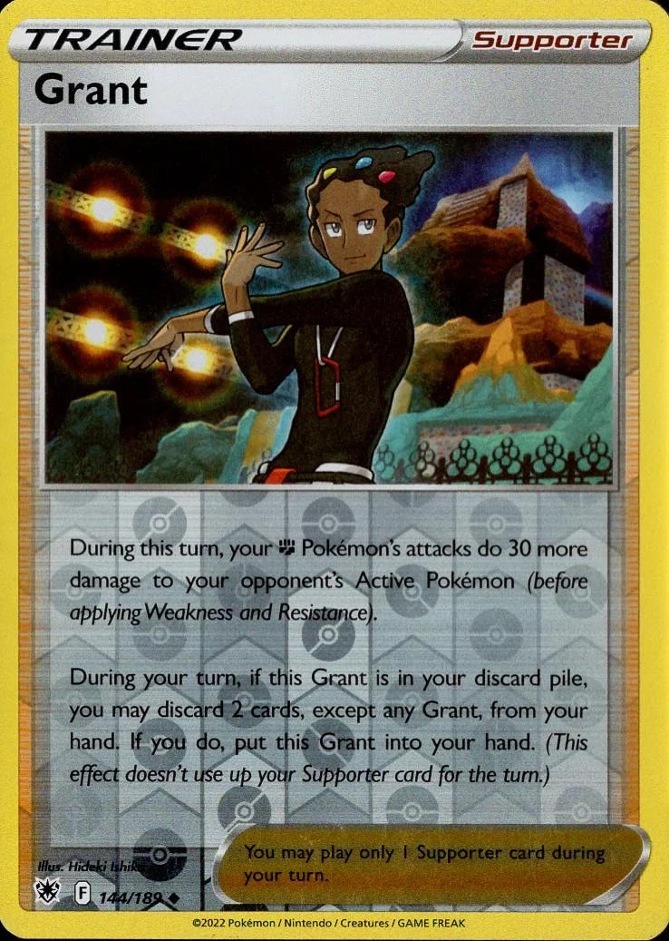 Grant #144 — Estrelas Radiantes (Reverse Holo)