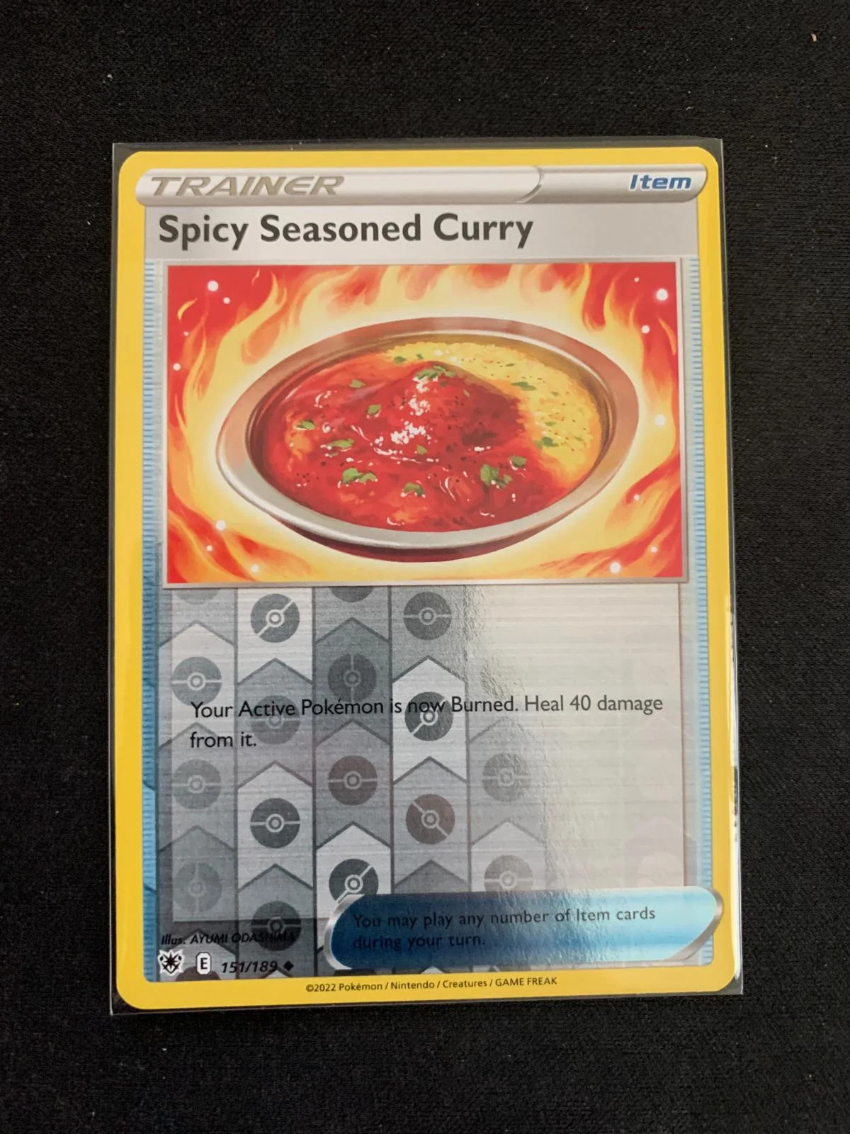 Scharfes Gewürzcurry #151 — Astralglanz (Reverse Holo)