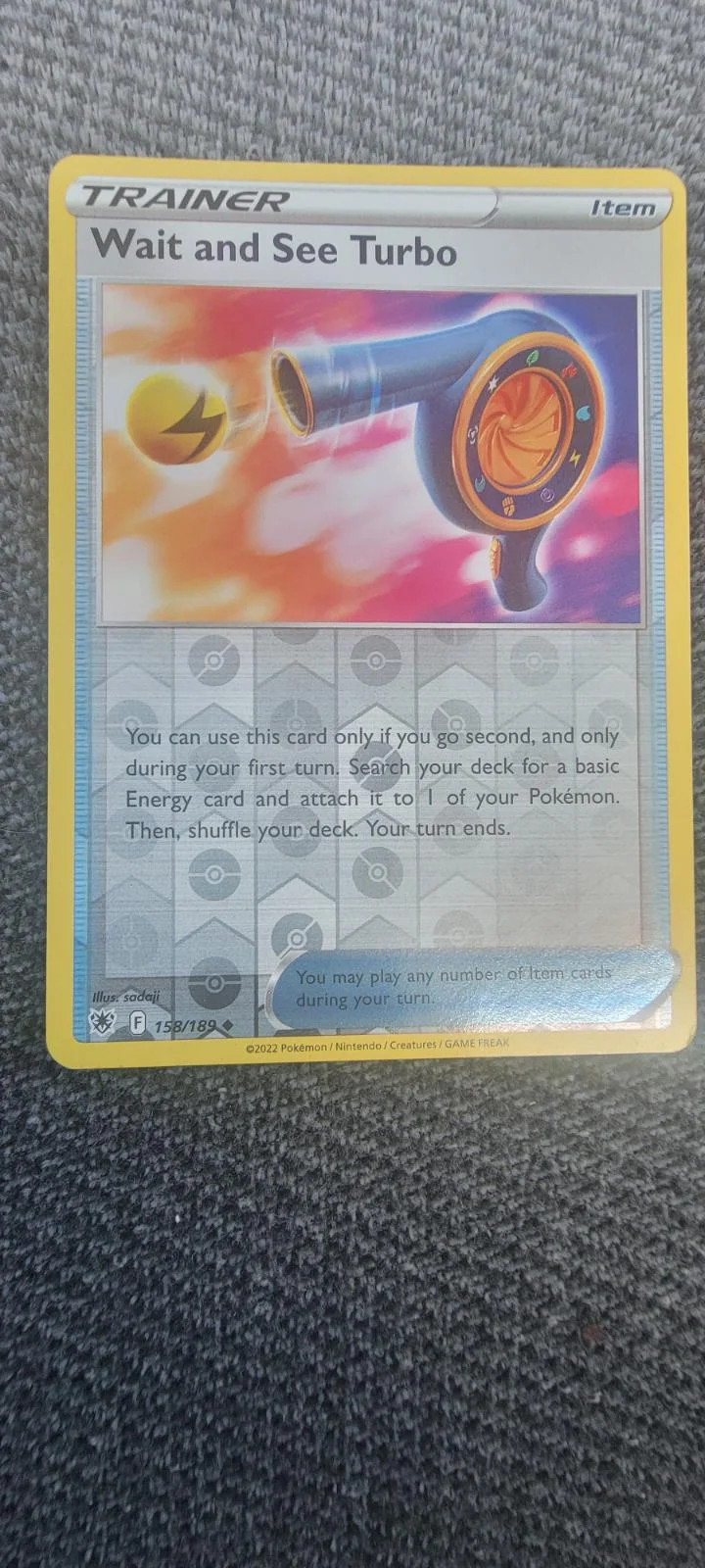Geduldturbo #158 — Astralglanz (Reverse Holo)