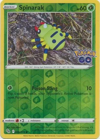 Webarak #006 — Pokémon GO (Reverse Holo)