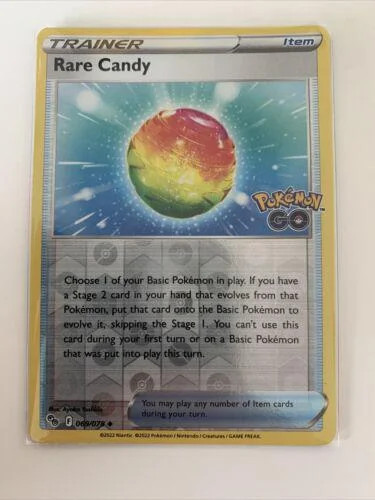 Caramelo Raro #069 — Pokémon GO (Reverse Holo)