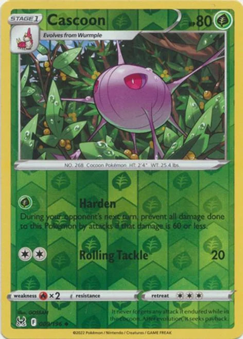Cascoon #009 — Origem Perdida (Reverse Holo)