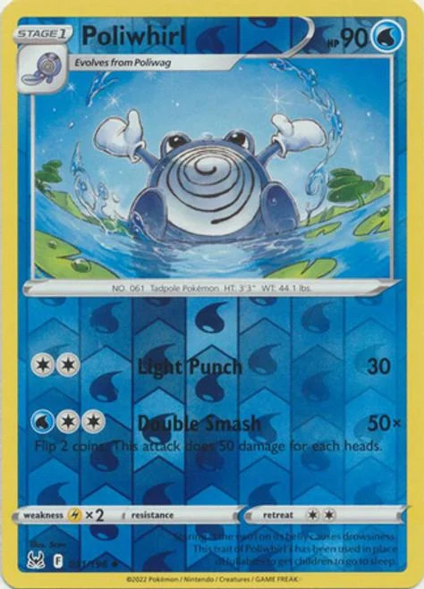 Poliwhirl #031 — Origine Perduta (Reverse Holo)