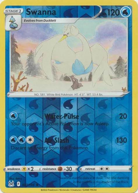 Swanna #047 — Origen Perdido (Reverse Holo)