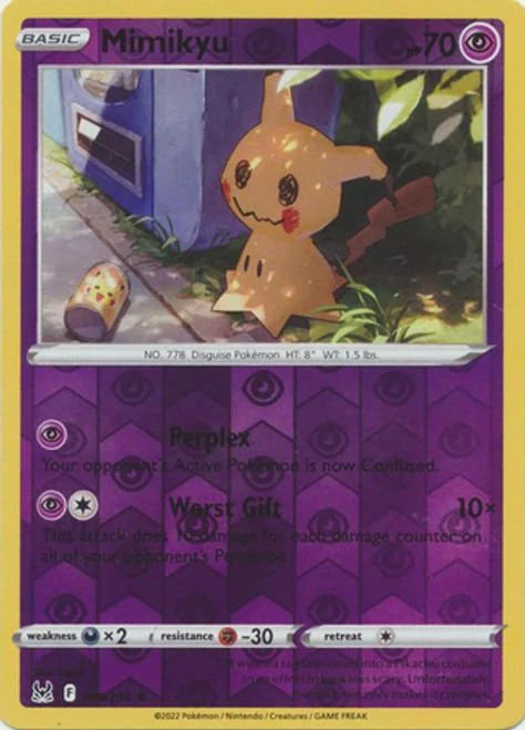 Mimikyu #080 — Origem Perdida (Reverse Holo)