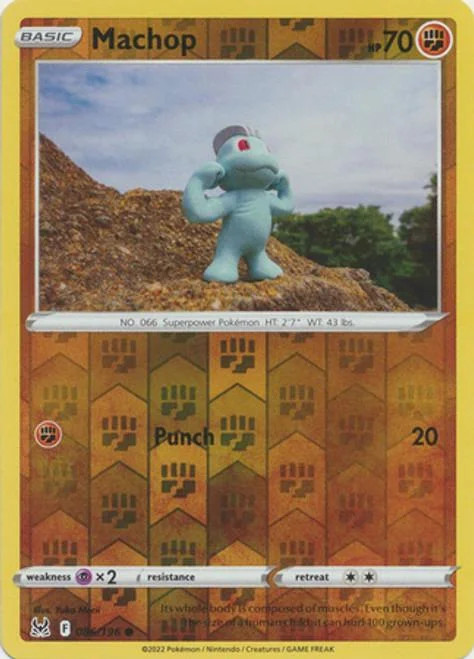 Machop #086 — Origine Perduta (Reverse Holo)