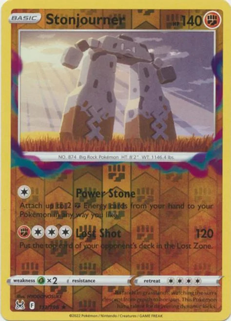 Stonjourner #111 — Origine Perduta (Reverse Holo)