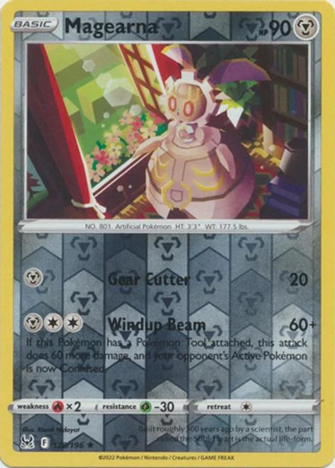 Magearna #128 — Origen Perdido (Reverse Holo)