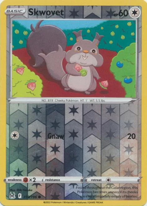 Skwovet #150 — Origen Perdido (Reverse Holo)
