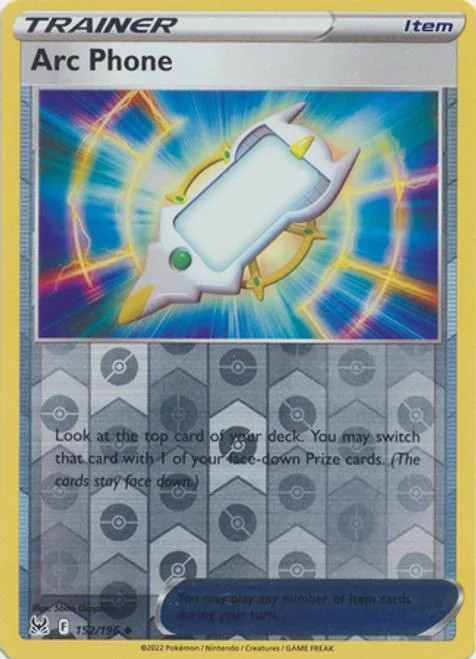 Arc Fone #152 — Origem Perdida (Reverse Holo)