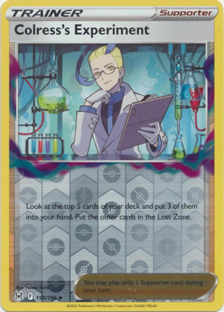 Achromas' Experiment #155 — Verlorener Ursprung (Reverse Holo)