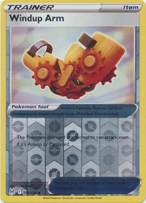 Aufzieharm #170 — Verlorener Ursprung (Reverse Holo)