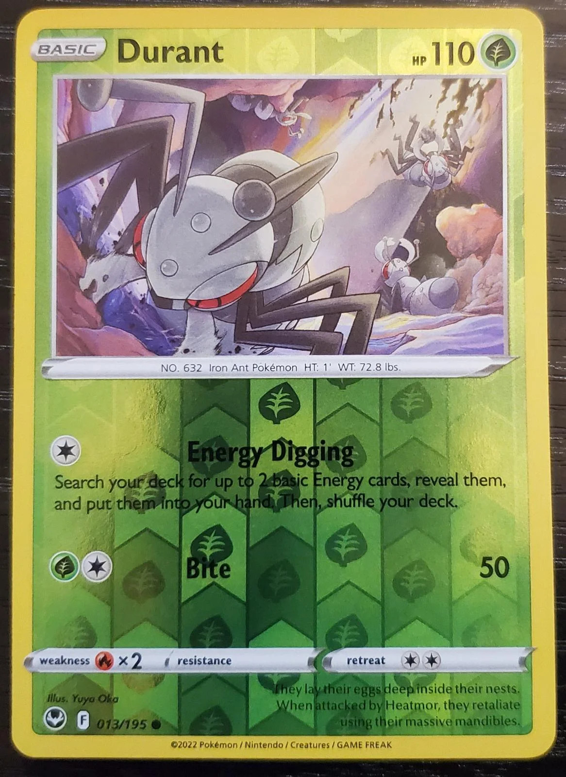 Durant #013 — Tempestad Plateada (Reverse Holo)