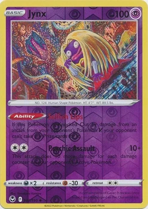 Jynx #062 — Tempestad Plateada (Reverse Holo)