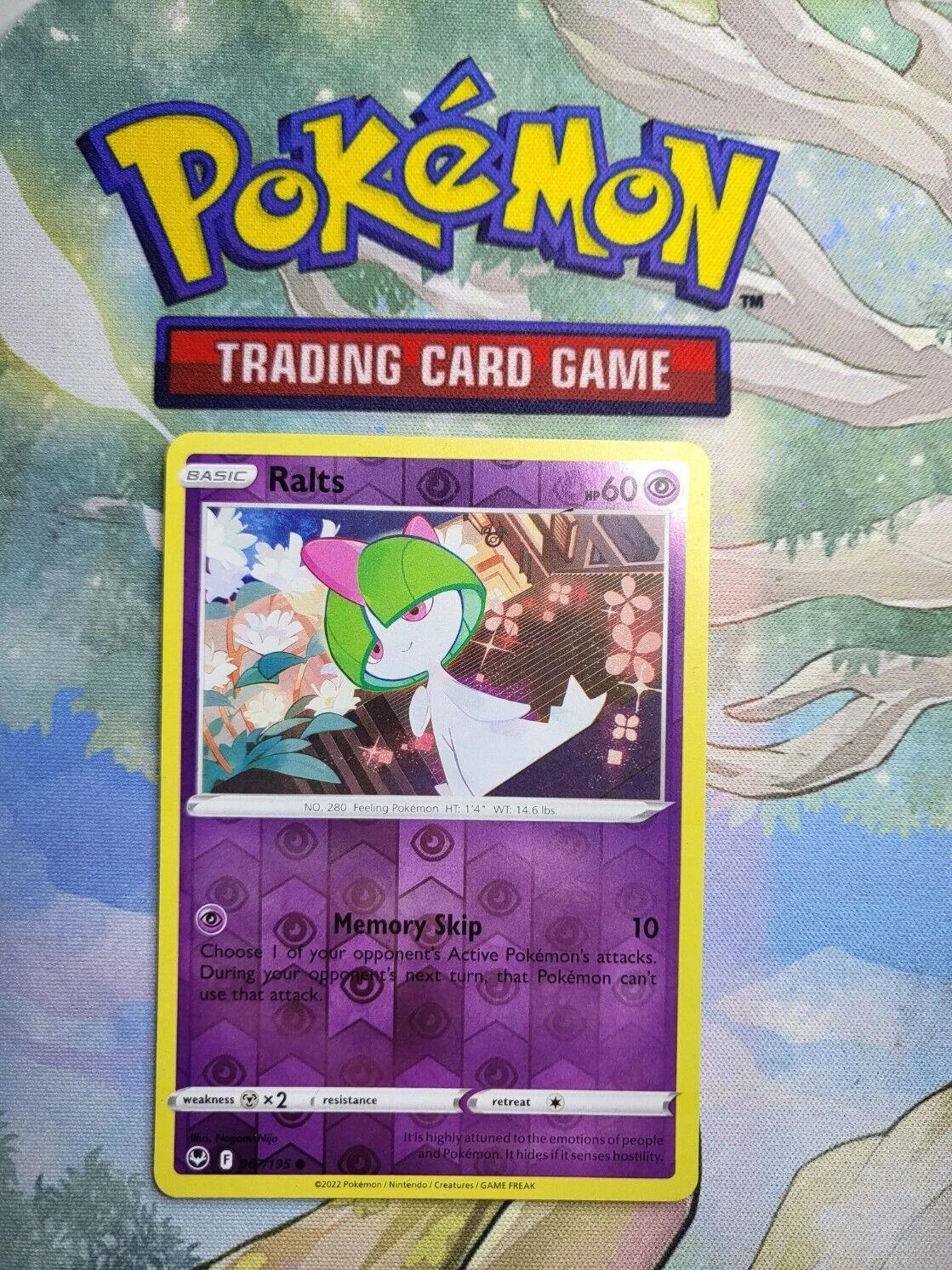 Ralts #067 — Tempestad Plateada (Reverse Holo)