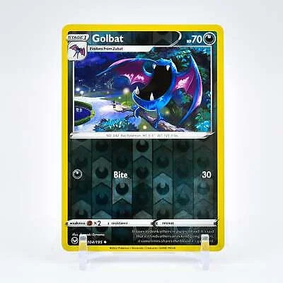 Golbat #104 — Tempestade Prateada (Reverse Holo)