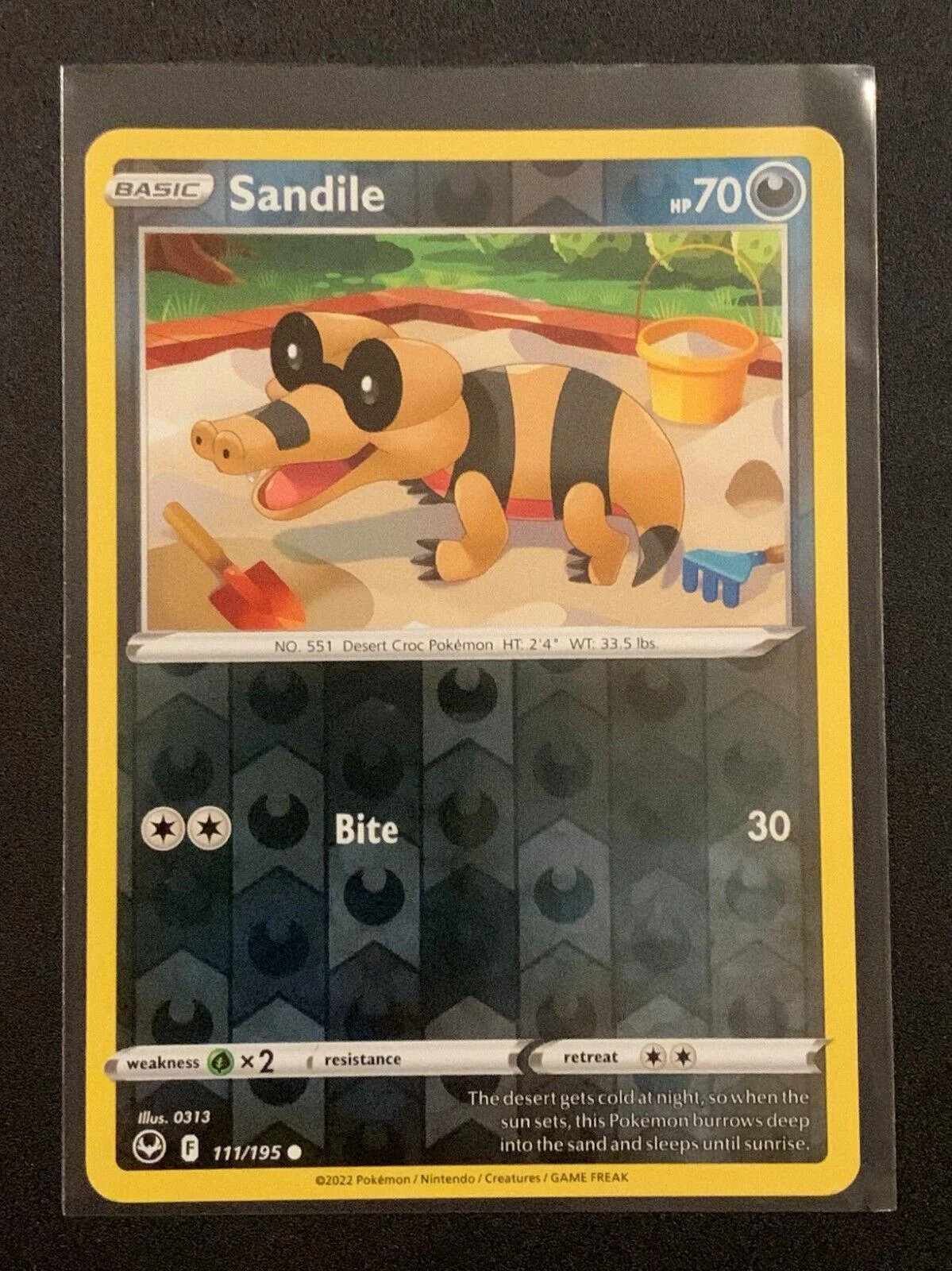 Sandile #111 — Tempestade Prateada (Reverse Holo)