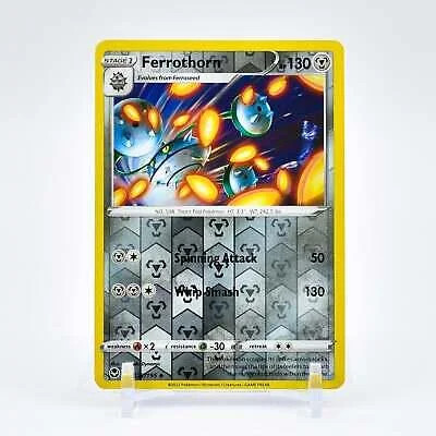 Ferrothorn #122 — Tempestade Prateada (Reverse Holo)