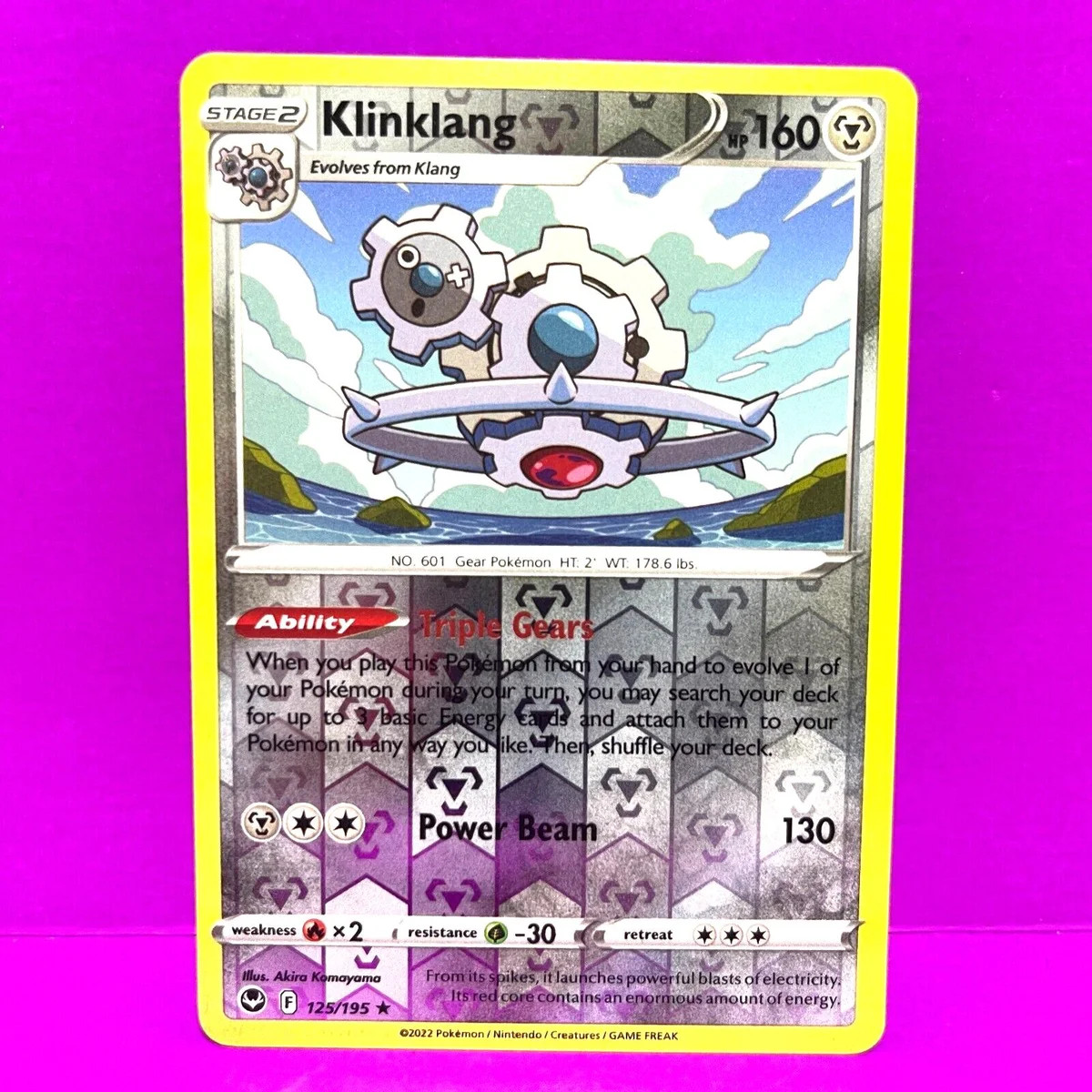 Klinklang #125 — Tempestade Prateada (Reverse Holo)